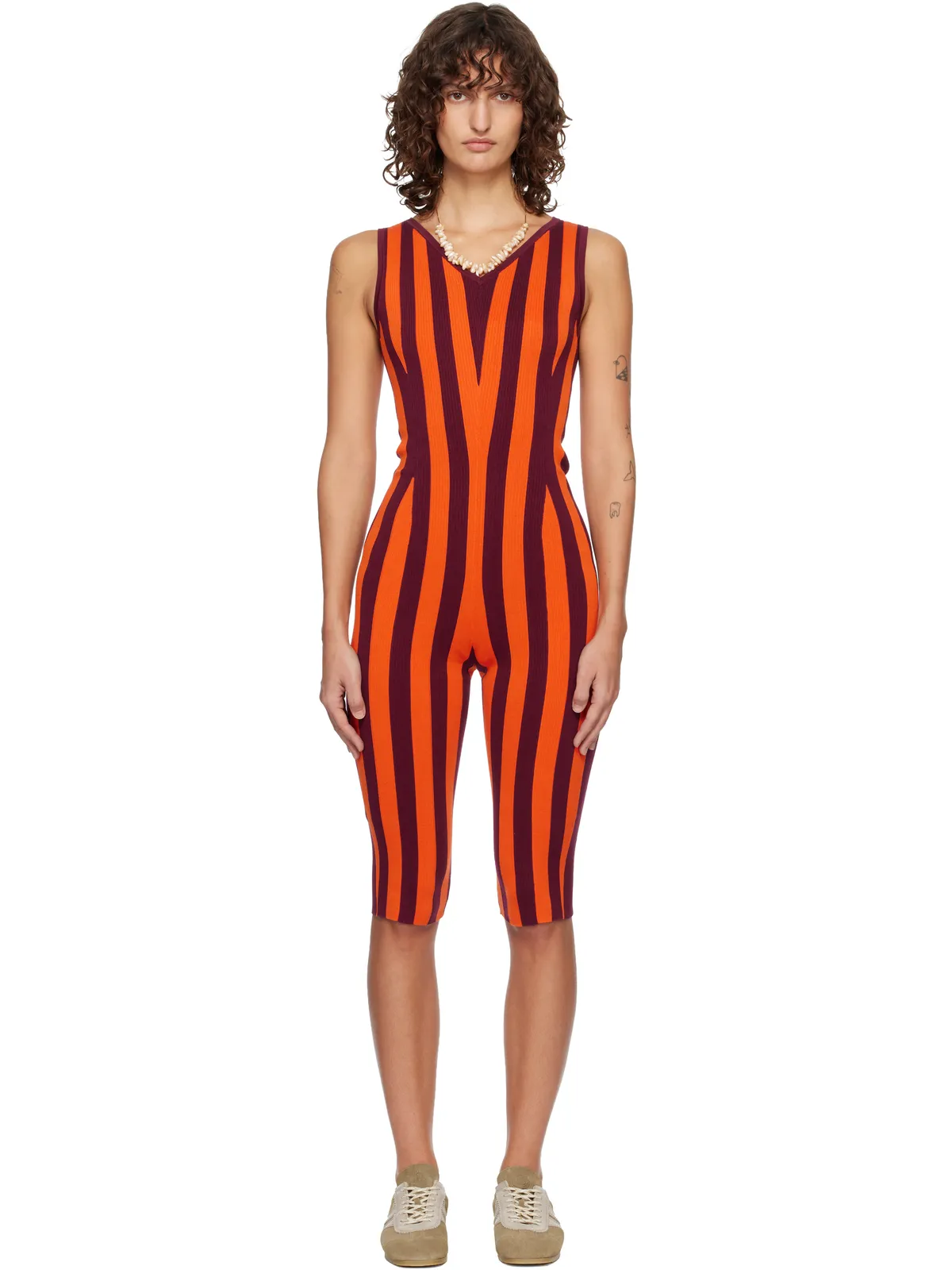 Dries Van Noten Knitted ジャンプスーツ - 画像1