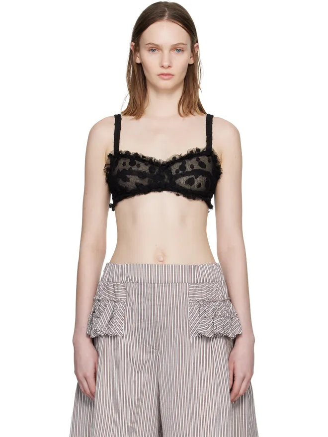 Dries Van Noten Dries Van Noten 水玉 メッシュ ブラレットの商品画像