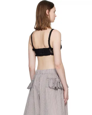 Dries Van Noten 水玉 メッシュ ブラレット - サムネイル3