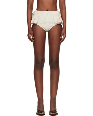 Dries Van Noten Ruffled ショーツ - サムネイル1