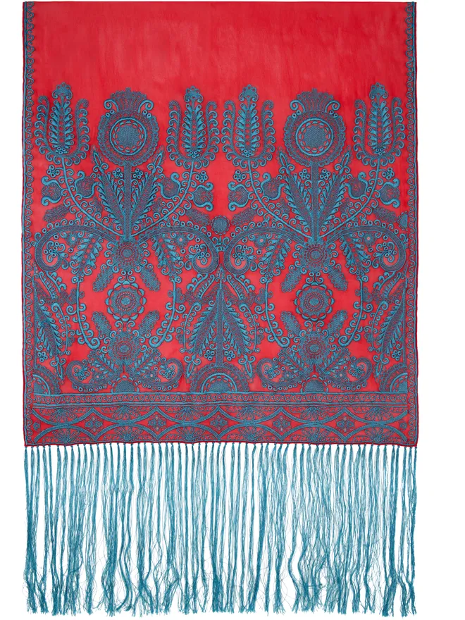 Dries Van Noten Dries Van Noten エンブロイダリー マフラーの商品画像