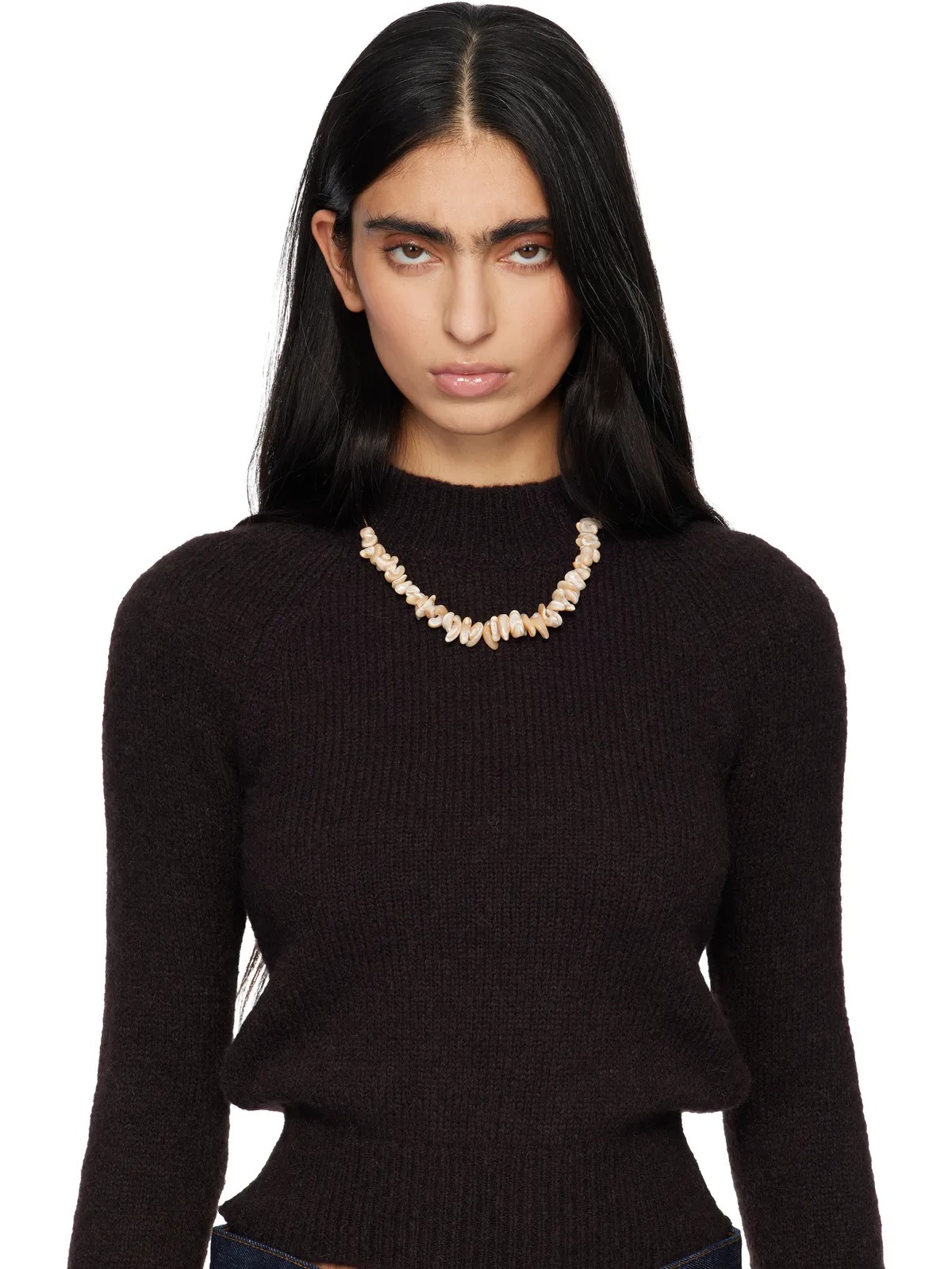 Dries Van Noten Shell ネックレス - 画像2