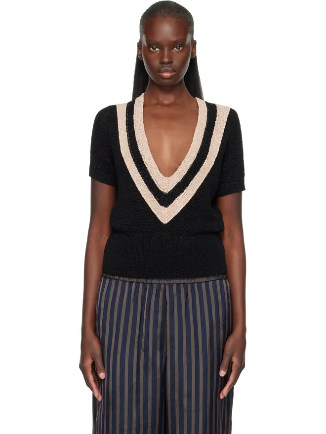 Dries Van Noten Dries Van Noten Vネック セーターの商品画像