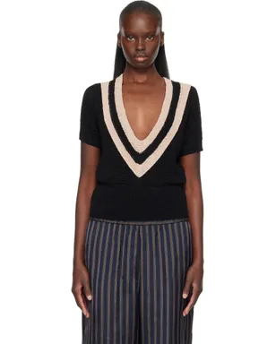 Dries Van Noten Vネック セーター - サムネイル1