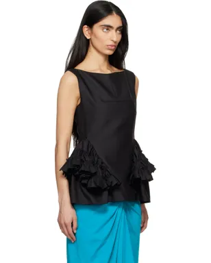 Dries Van Noten Ruffled ペプラムブラウス - サムネイル2