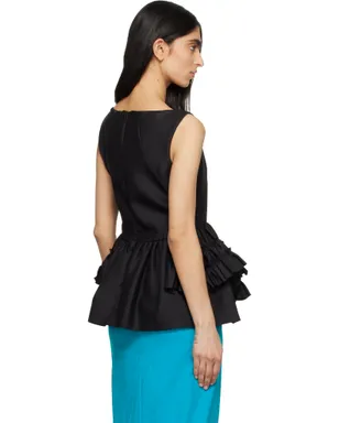 Dries Van Noten Ruffled ペプラムブラウス - サムネイル3