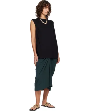 Dries Van Noten ルーズ ノースリーブTシャツ - サムネイル4