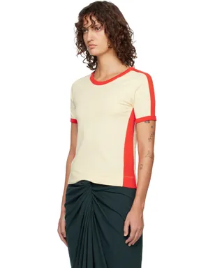 Dries Van Noten Fitted コントラスト Tシャツ - サムネイル4