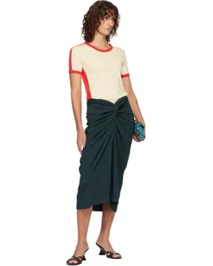 Dries Van Noten Fitted コントラスト Tシャツ - サムネイル5