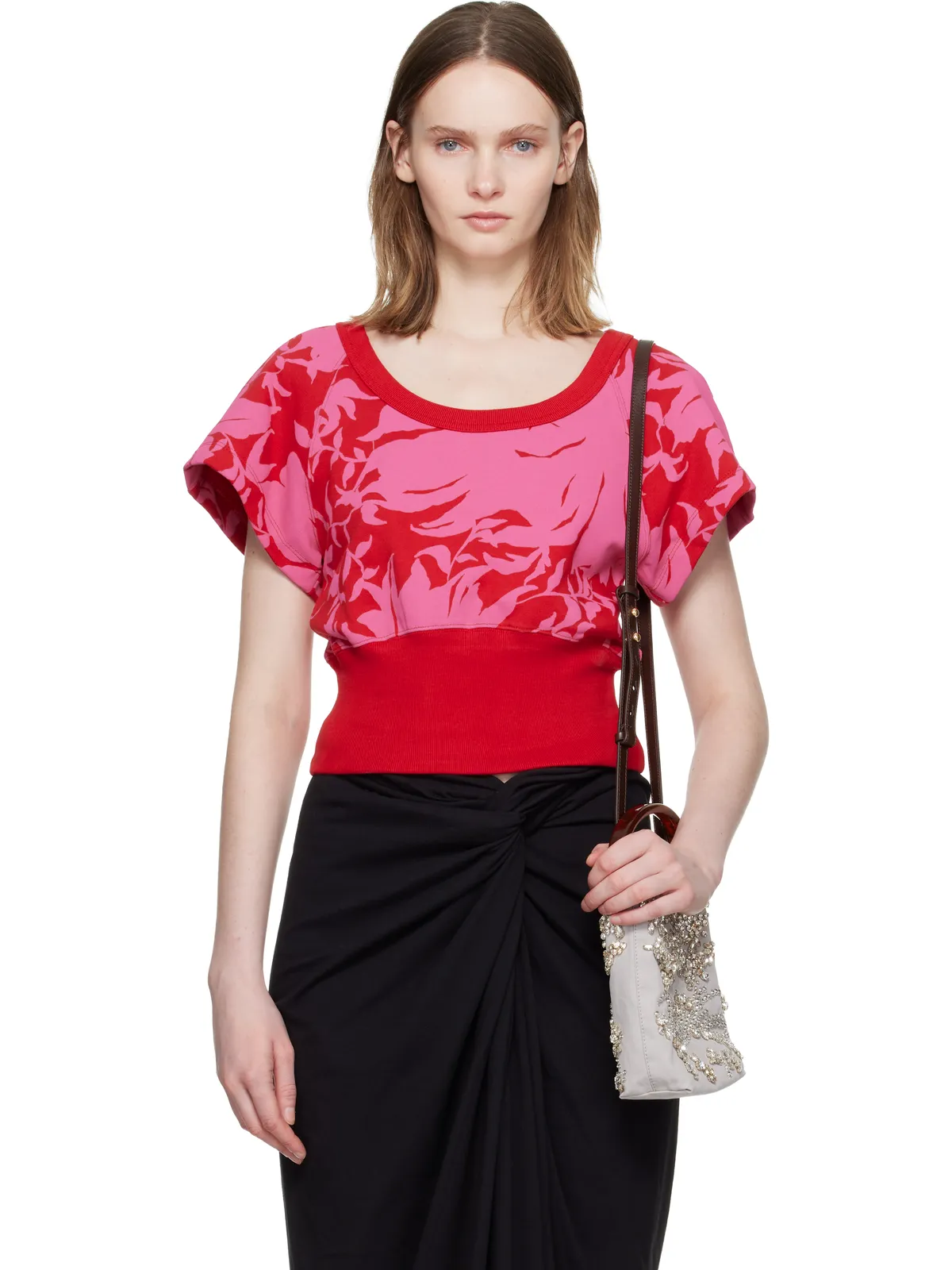 Dries Van Noten フローラル Tシャツ - 画像1