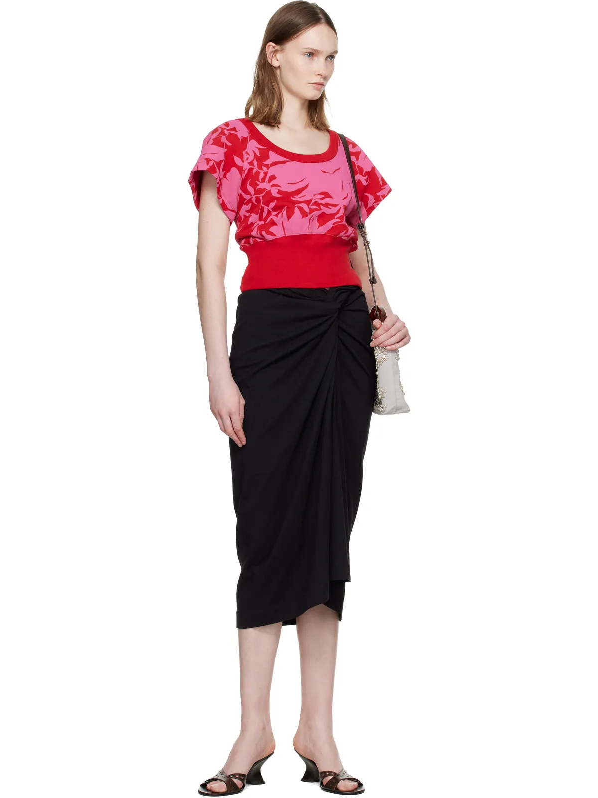Dries Van Noten フローラル Tシャツ - 画像4