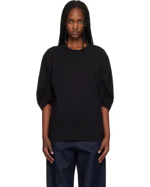 Dries Van Noten Pleated Sleeve Tシャツ - サムネイル1