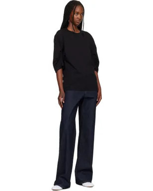 Dries Van Noten Pleated Sleeve Tシャツ - サムネイル4