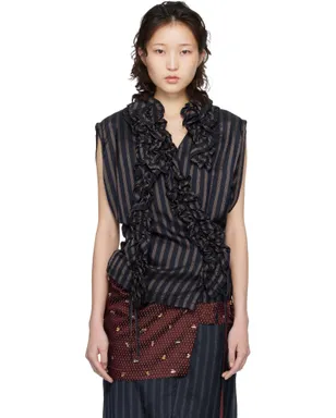 Dries Van Noten ラッフル トップス - サムネイル1