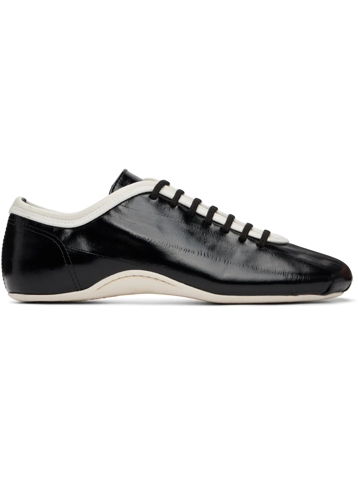 Dries Van Noten レザー バレエスニーカー - 画像1