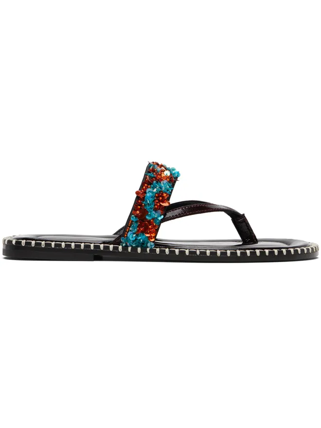 Dries Van Noten Dries Van Noten エンベリッシュド サンダルの商品画像