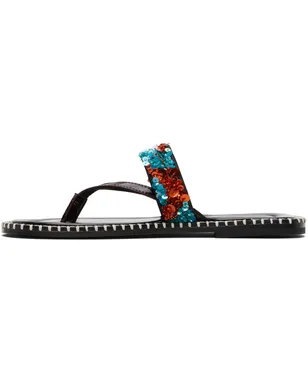 Dries Van Noten エンベリッシュド サンダル - サムネイル3