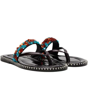 Dries Van Noten エンベリッシュド サンダル - サムネイル4