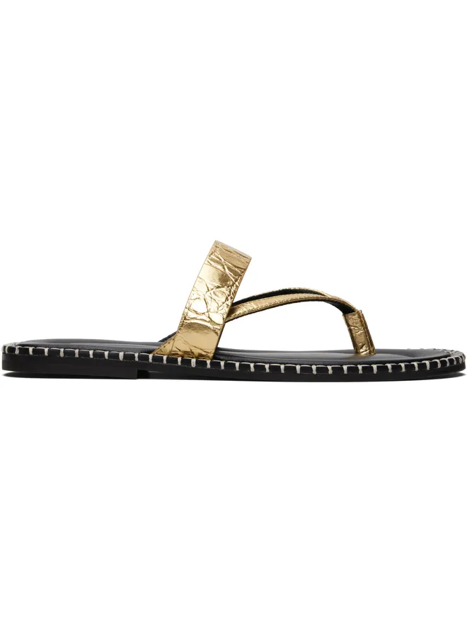 Dries Van Noten Dries Van Noten レザー サンダルの商品画像