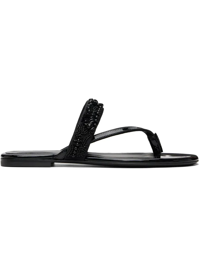 Dries Van Noten Dries Van Noten Embroidered Matadore Strap フラットサンダルの商品画像