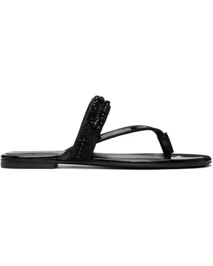 Dries Van Noten Embroidered Matadore Strap フラットサンダル - サムネイル1