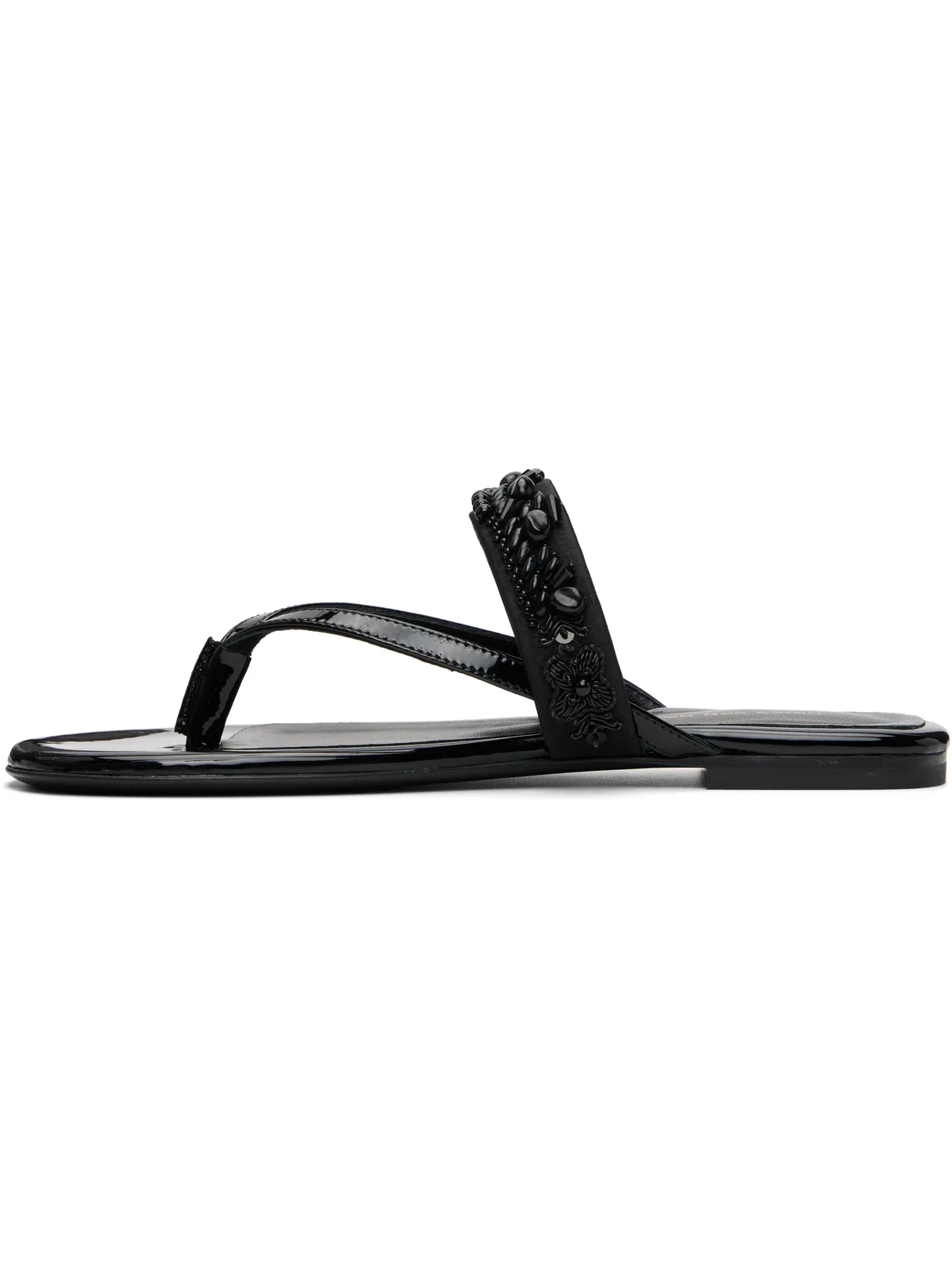 Dries Van Noten Embroidered Matadore Strap フラットサンダル - 画像3