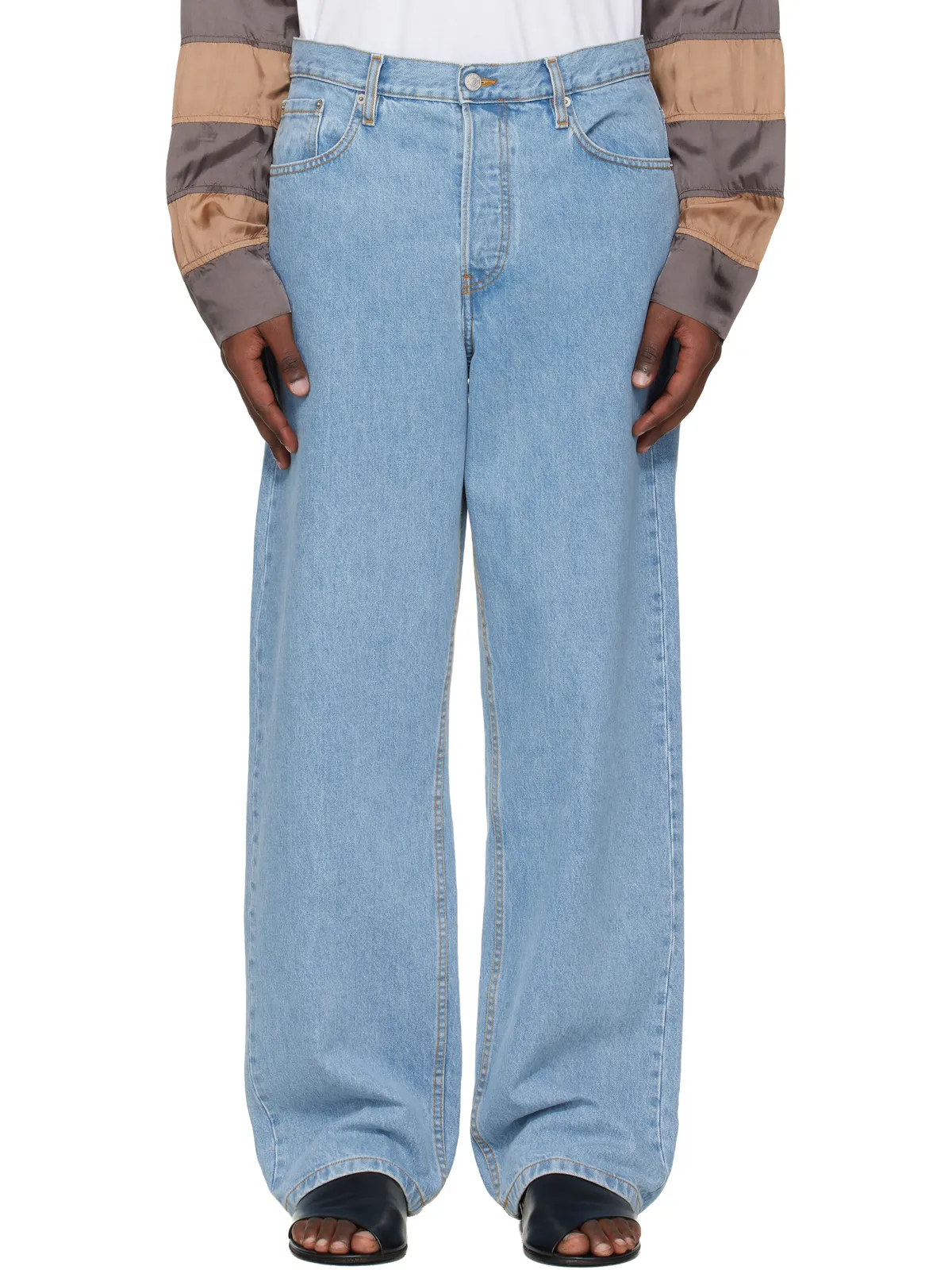 Dries Van Noten ルーズフィット ジーンズ - 画像1