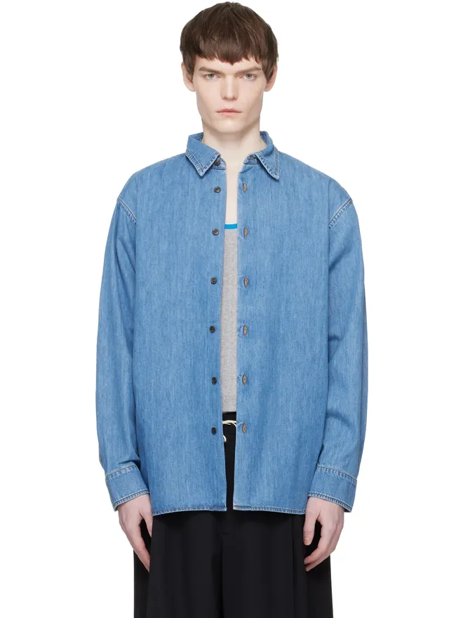 Dries Van Noten Dries Van Noten デニムシャツの商品画像