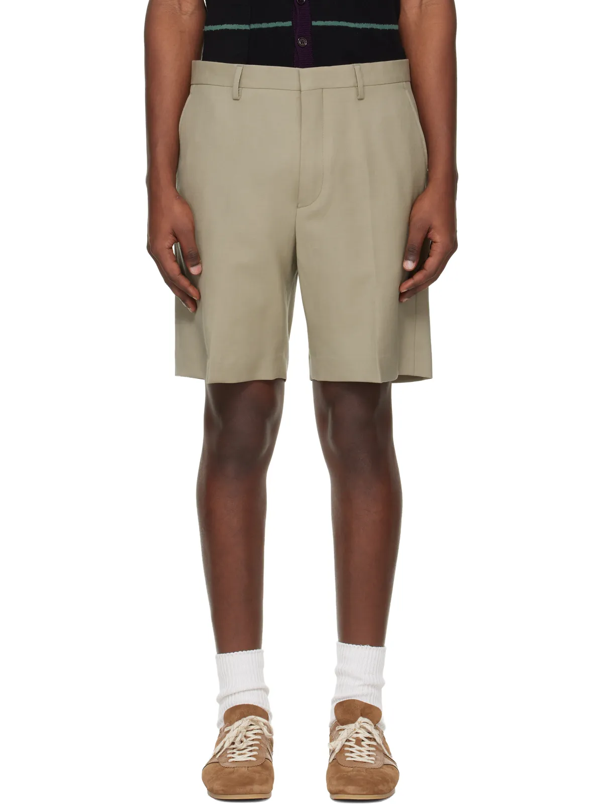 Dries Van Noten ウール ショートパンツ - 画像1