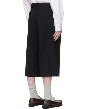Dries Van Noten ウール モヘア ショートパンツ - サムネイル3