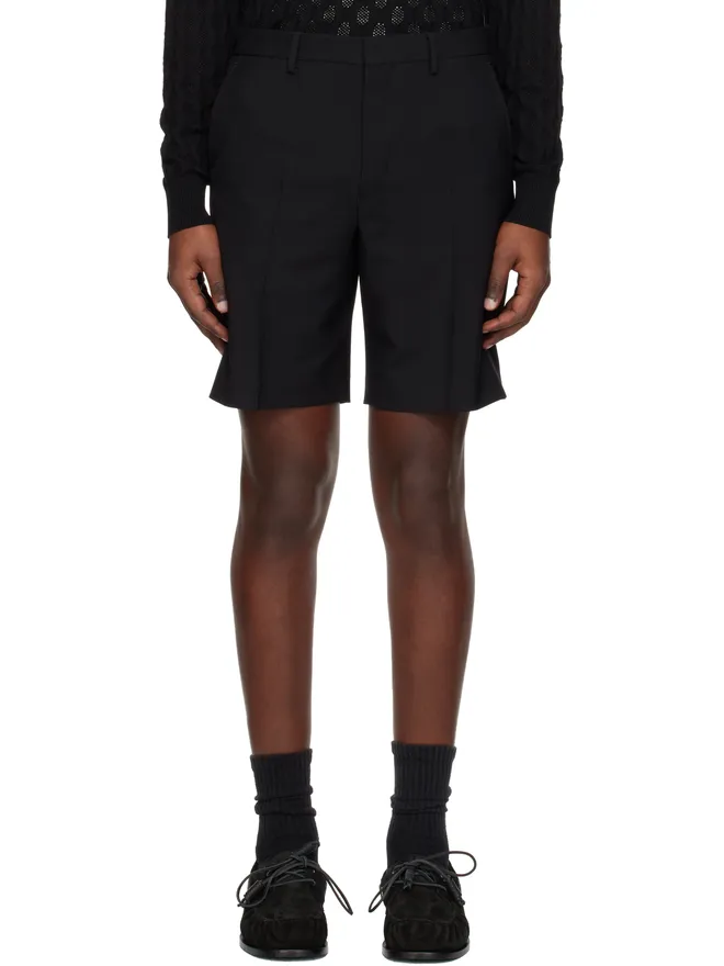 Dries Van Noten Dries Van Noten センタークリース ショートパンツの商品画像