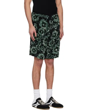 Dries Van Noten エンブロイダリー ショートパンツ - サムネイル2