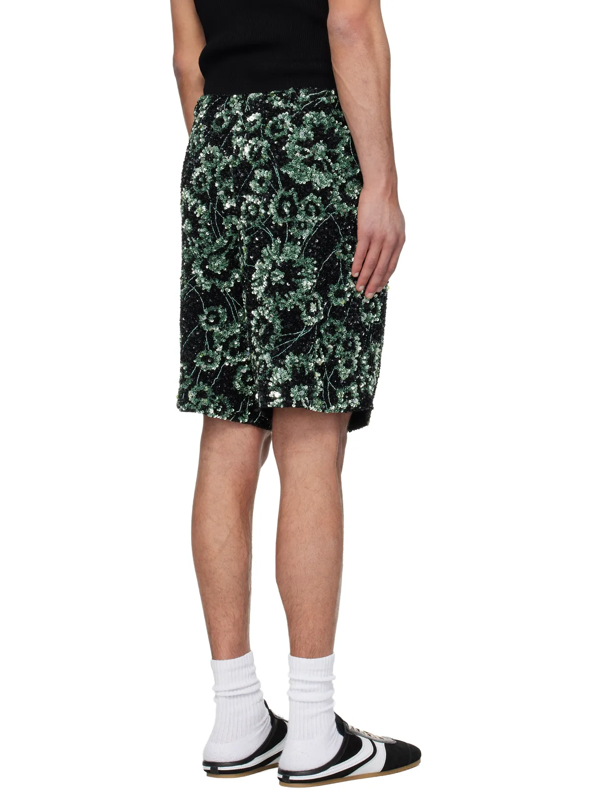 Dries Van Noten エンブロイダリー ショートパンツ - 画像3