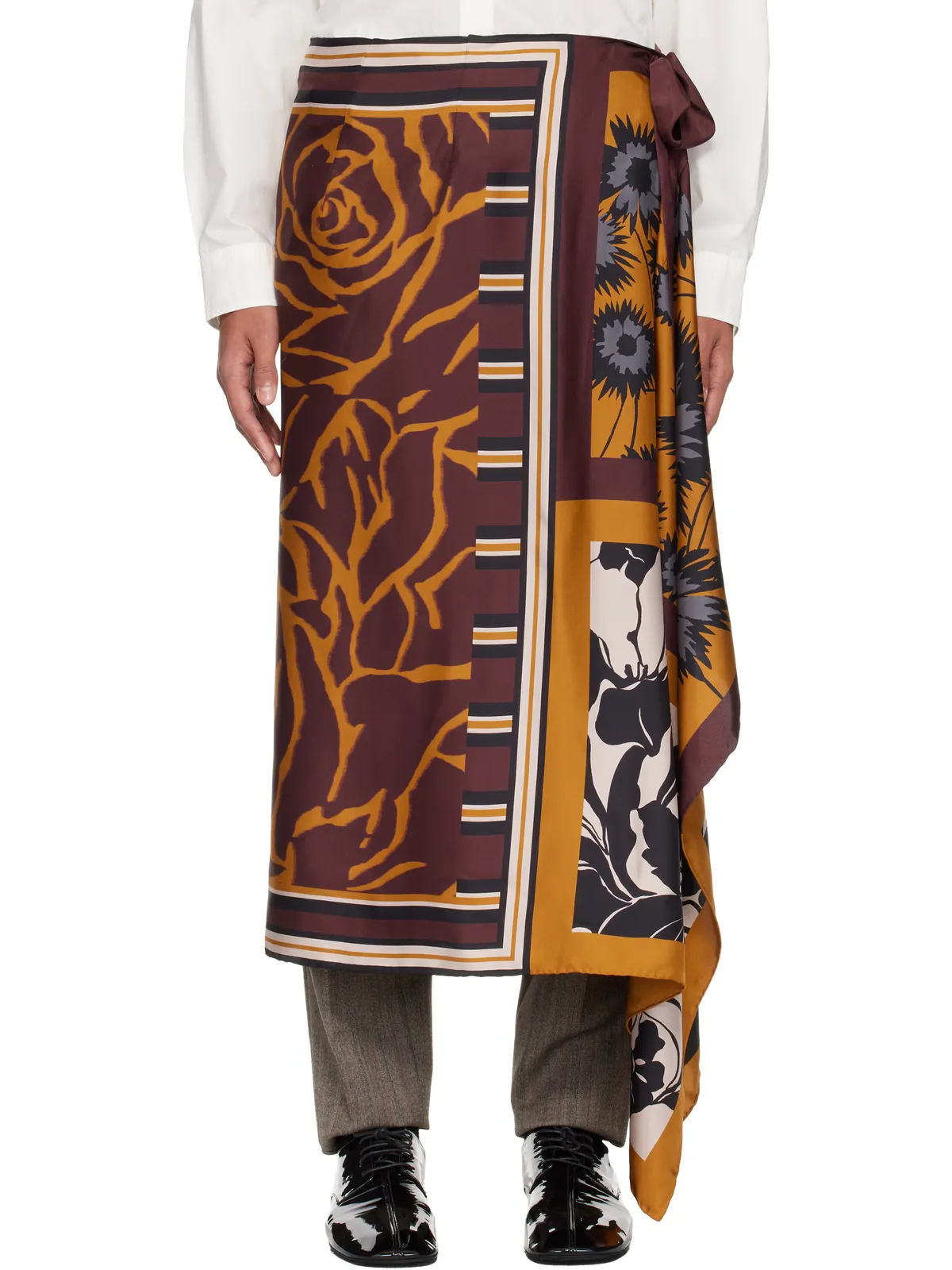Dries Van Noten Long Wrap Scarf スカート - 画像1