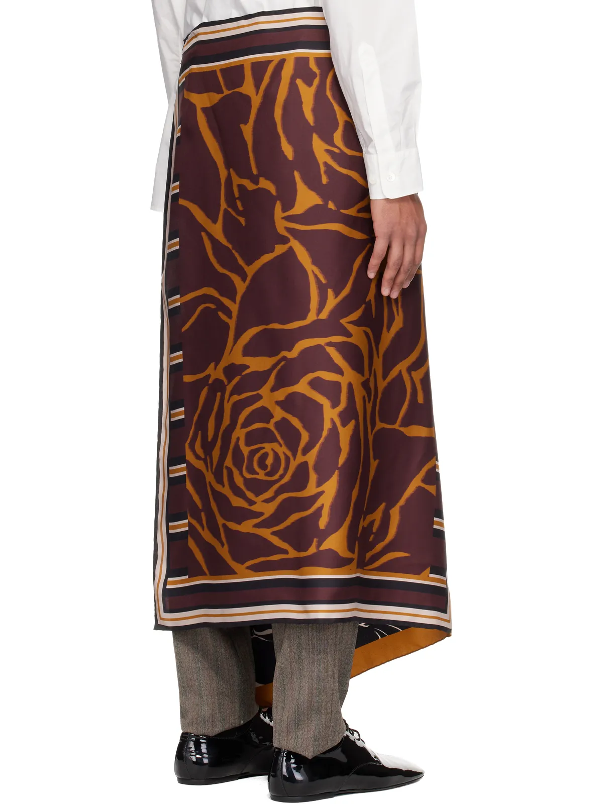Dries Van Noten Long Wrap Scarf スカート - 画像3