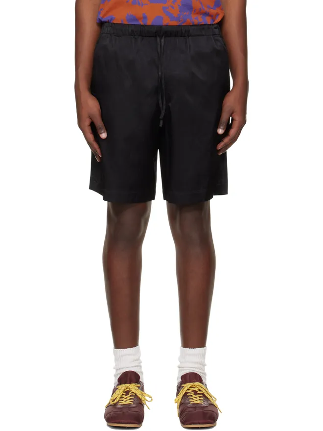 Dries Van Noten Dries Van Noten ビスコース コットン ショートパンツの商品画像