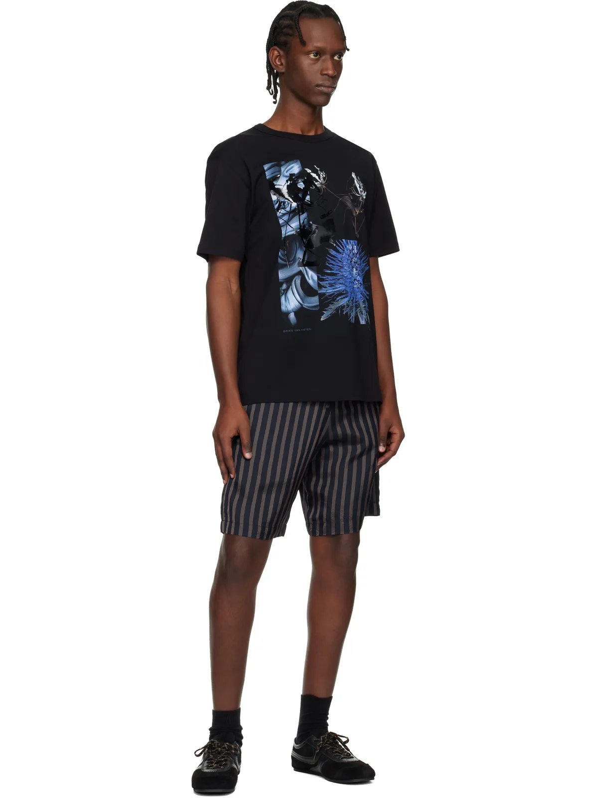 Dries Van Noten キュプラ ショートパンツ - 画像4