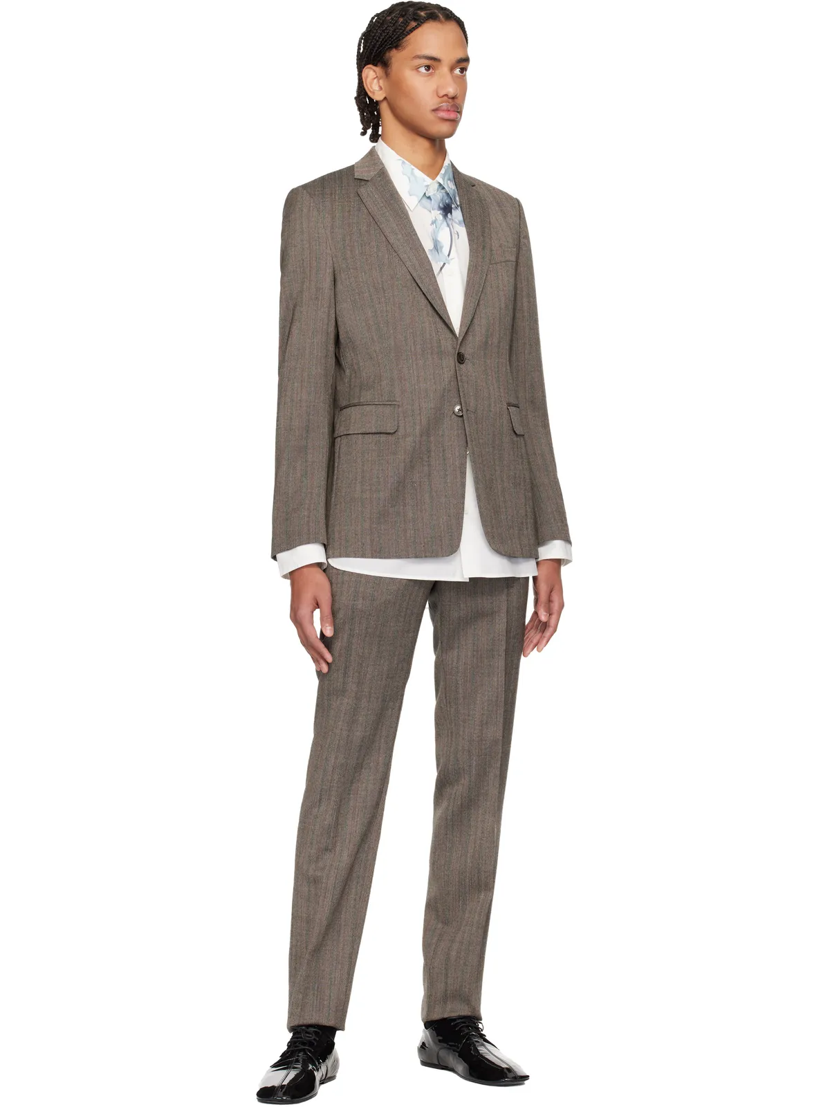 Dries Van Noten スリムフィット スーツ - 画像5