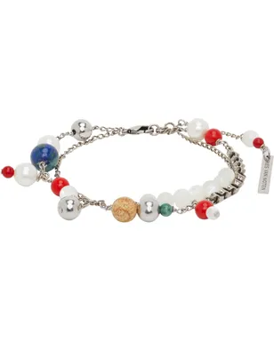 Dries Van Noten Double Chain チャームブレスレット - サムネイル1