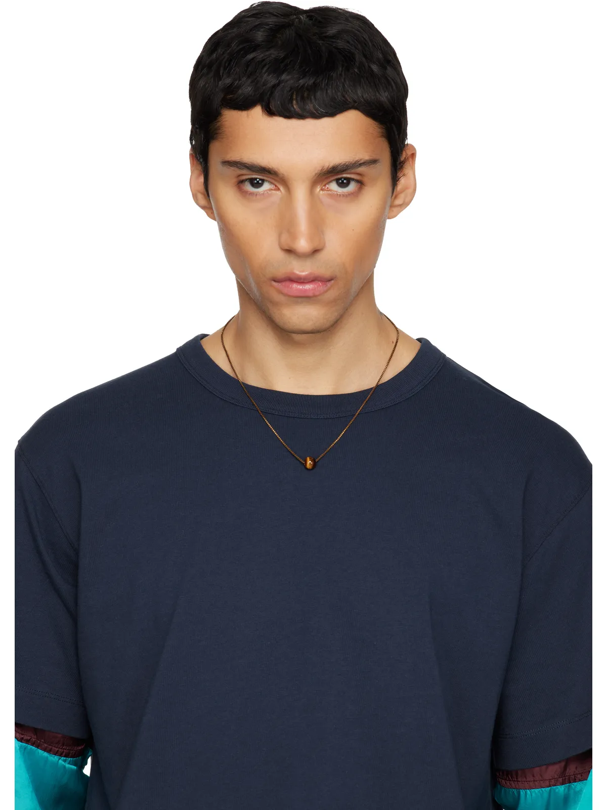 Dries Van Noten Tiger's Eye ネックレス - 画像2