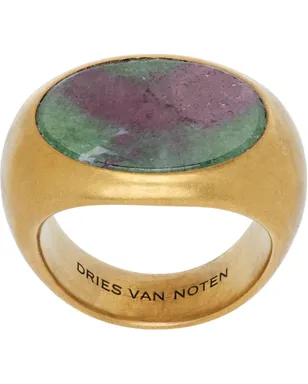 Dries Van Noten Stone シグネットリング - サムネイル1