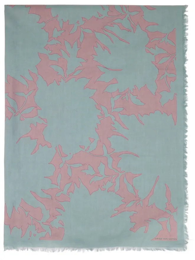 Dries Van Noten Dries Van Noten フローラル ストールの商品画像