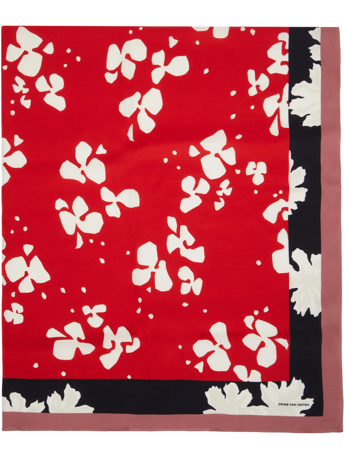 Dries Van Noten Printed ビスコース スカーフ - 画像1