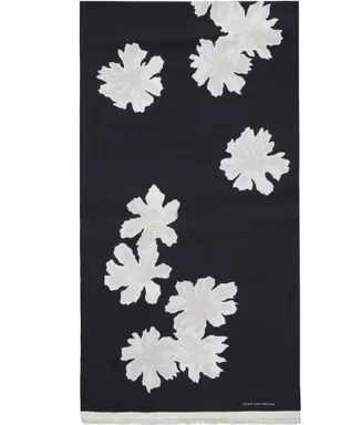 Dries Van Noten フローラル マフラー - サムネイル1
