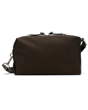 Dries Van Noten キャンバス＆ラムスキン バッグ - サムネイル1