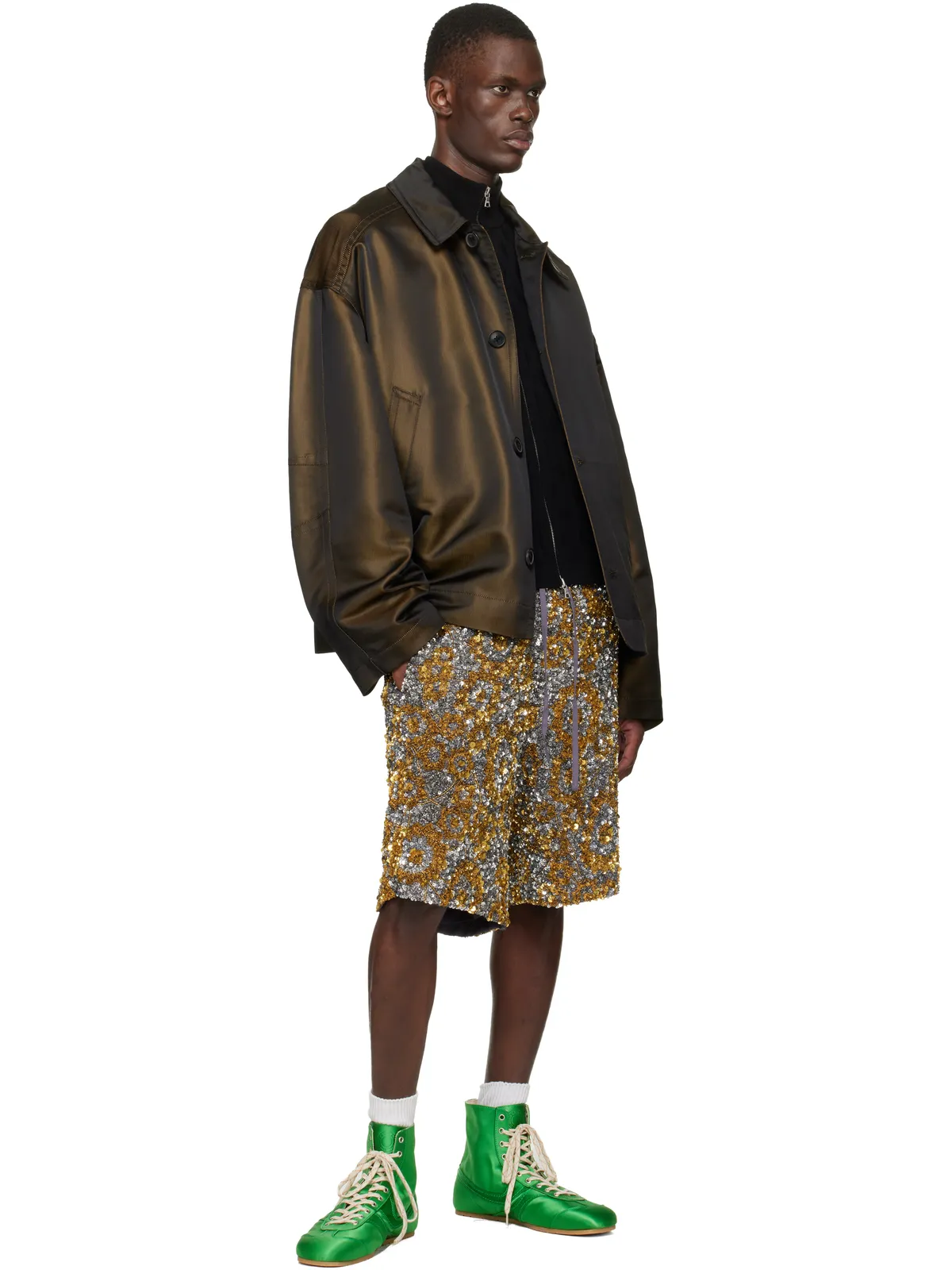 Dries Van Noten ドロップショルダー ジャケット - 画像4