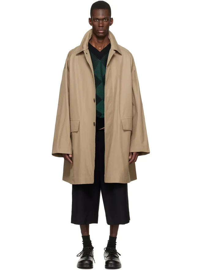 Dries Van Noten Dries Van Noten ルーズ コットン マックコートの商品画像