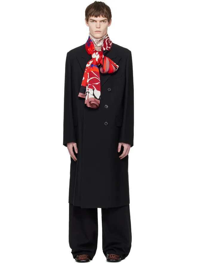 Dries Van Noten Dries Van Noten ダブルブレスト コートの商品画像