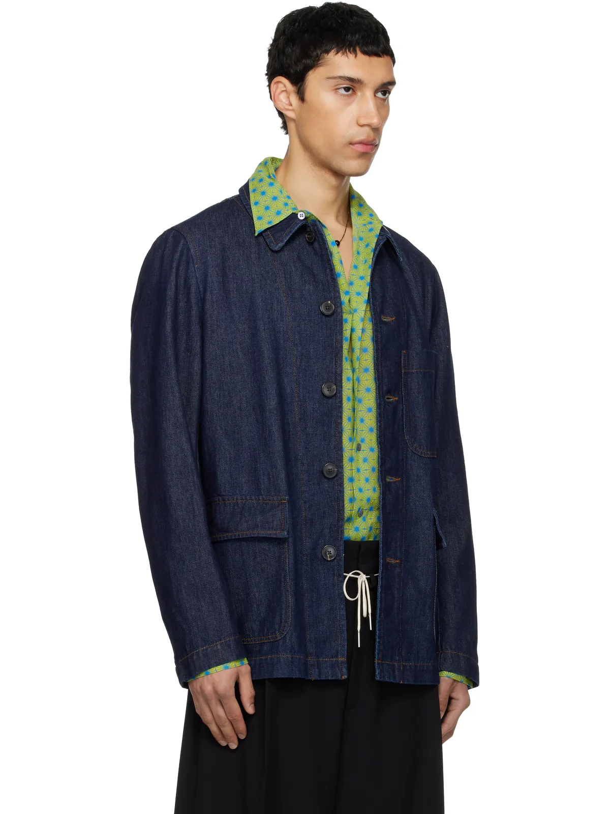 Dries Van Noten Braxton デニムジャケット - 画像2