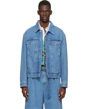 Dries Van Noten フラップポケット デニムジャケット - サムネイル1
